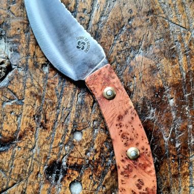 Couteau Terre de Bergers fixe bois de cade