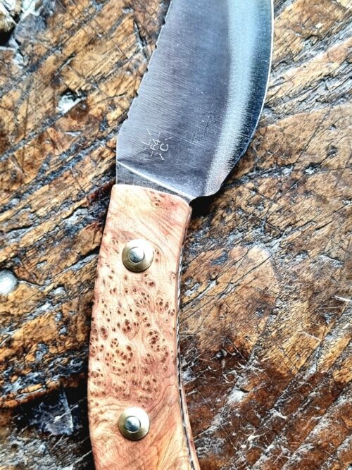 Couteau Terre de Bergers fixe bois de cade