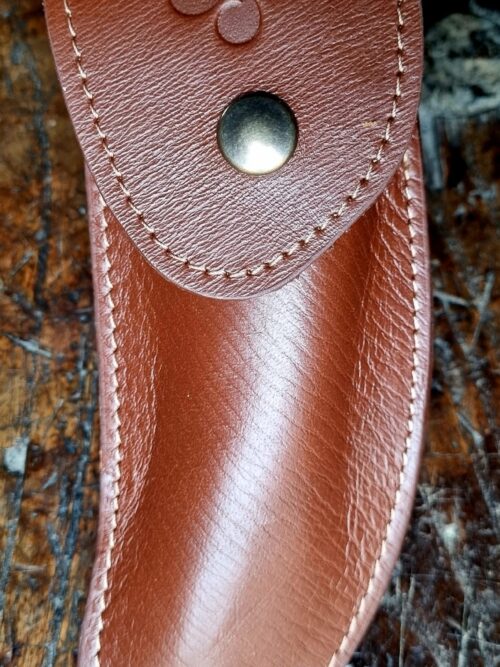 Étui cuir brun Yatagan