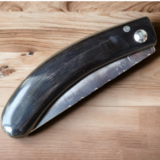 Couteau Etxea en corne noire