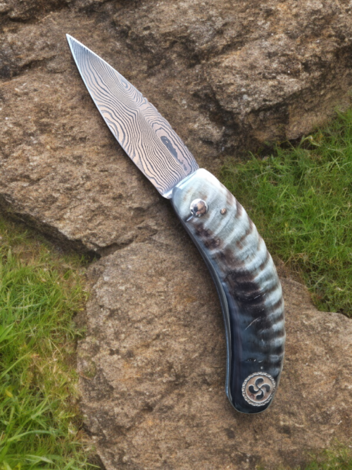 Couteau de Berger Basque en Damas