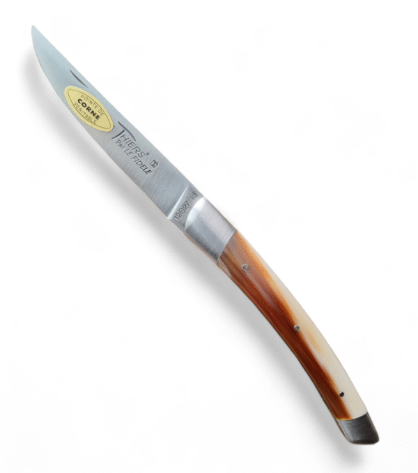 Couteau le Thiers 12cm corne blonde