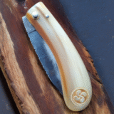 Nivelle knife in blond flamed horn - Image 2