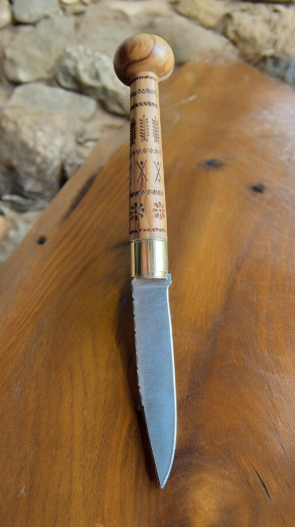 Makila olive wood knife