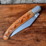 1695 Basque yatagan in scarified medlar wood - Image 3