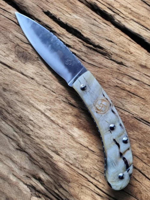 Couteau "Terre de Bergers" acier carbone