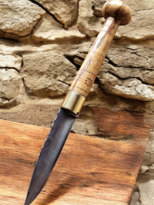 Couteau Makila en bois de serpent