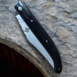 1695 Yatagan Basque knife in black horn - Image 2