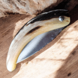White and black horn Basque shepherd's knife - Image 3