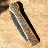 Large Basque knife made of ram's horn - Image 2