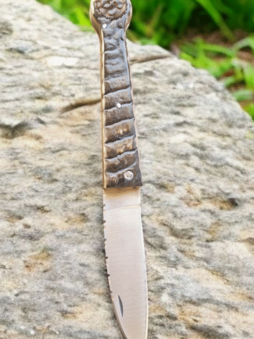 Couteau Basque grande taille en corne de bélier