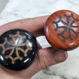 Terre de Bergers Basque walking stick wooden knob - Image 6