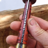 Makila knife in red heart - Image 3