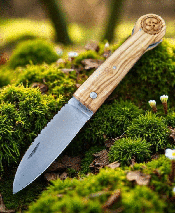 Olive wood basque knife