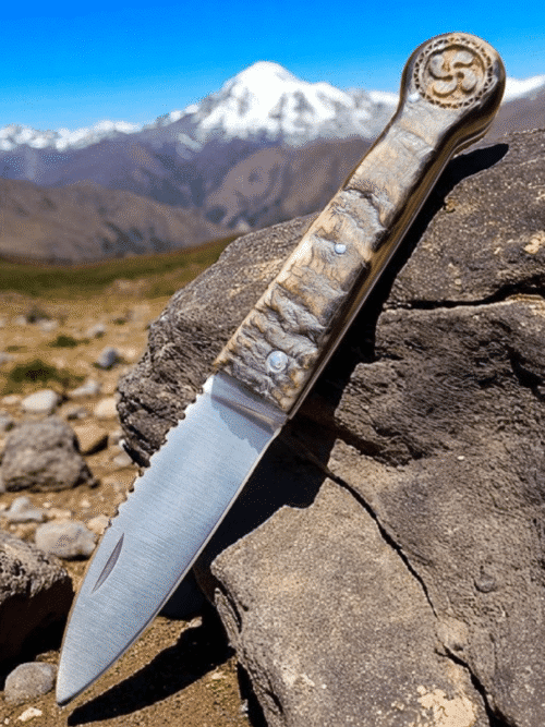 Couteau Basque corne de bélier basque
