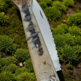 Basque knife, large size, sheep horn - Image 3