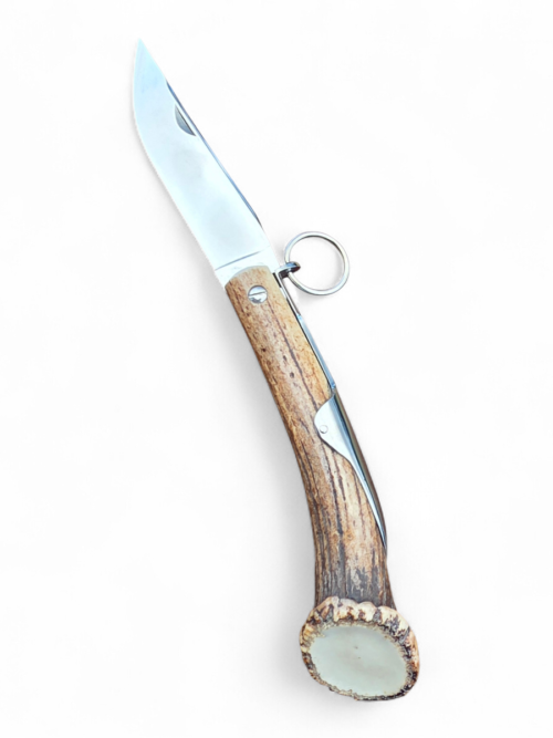 Couteau Couronne bois de cerf Jacques Mongin