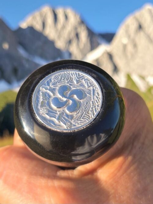 Bâton de marche Terre de bergers médaille argent