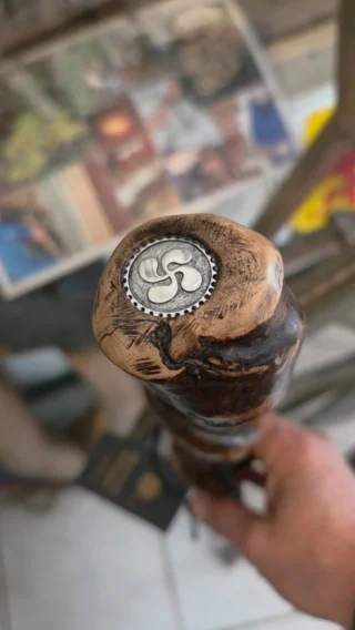 Pierre à Aiguiser Ovale 230 Mm - Pour Couteaux Et Lames - Marque VIS - Neuve
